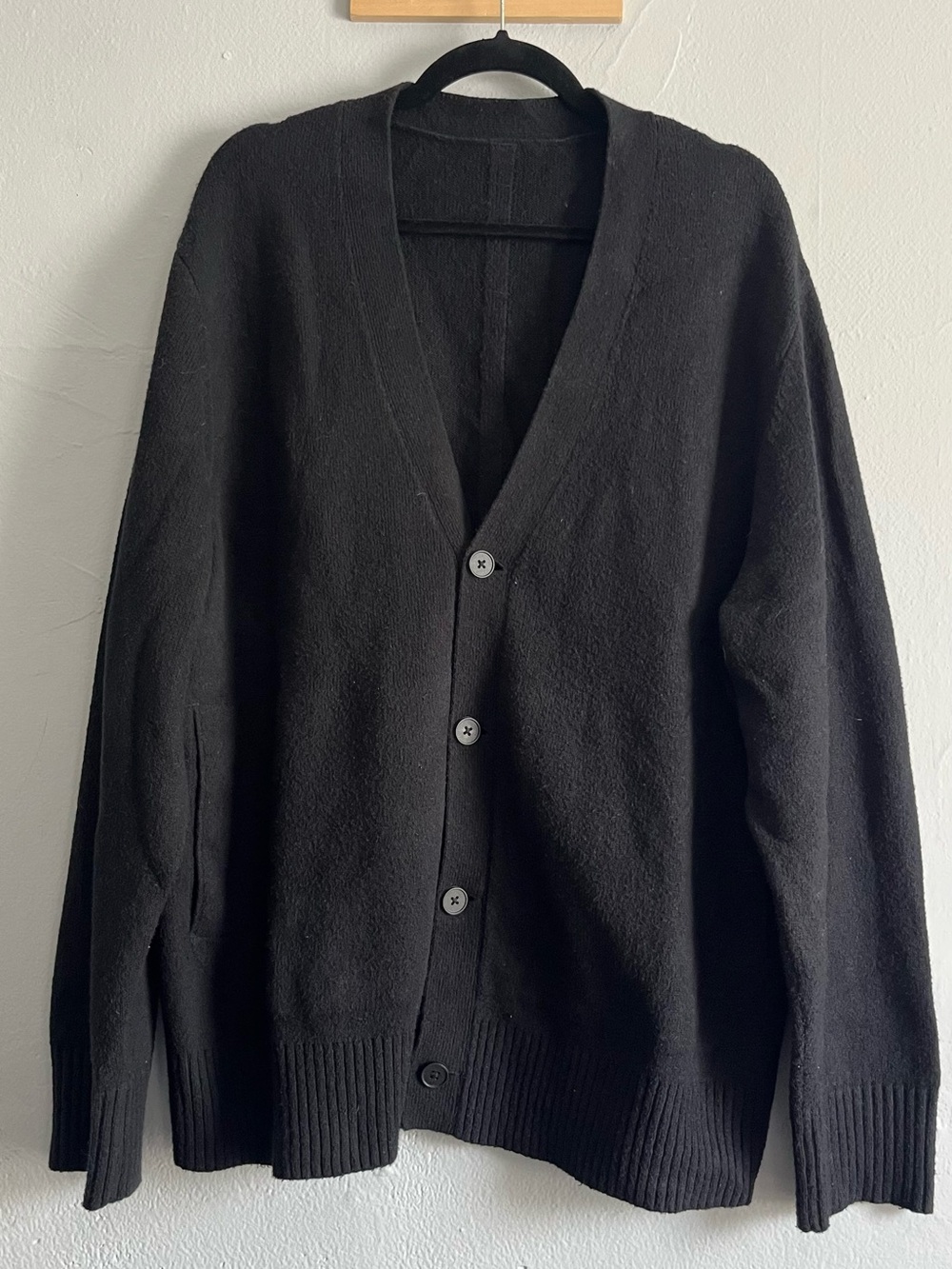 lululemon athletica Black Men's V-Neck Button Cardigan